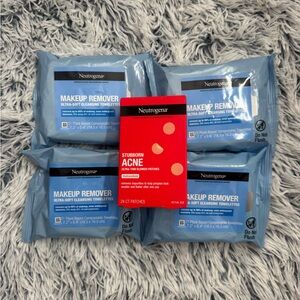 Neutrogena Face Wipes and Acne Patches